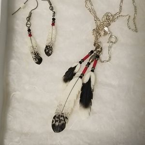 Necklace and Earrings